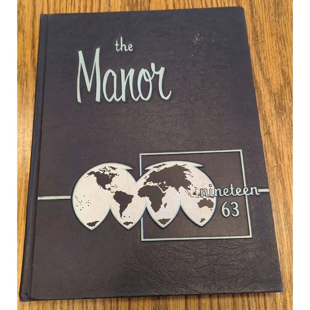 Vintage 1963 Fairfield University Yearbook The Manor Connecticut College History